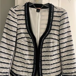 Fringe jacket White House Black Market Size 6